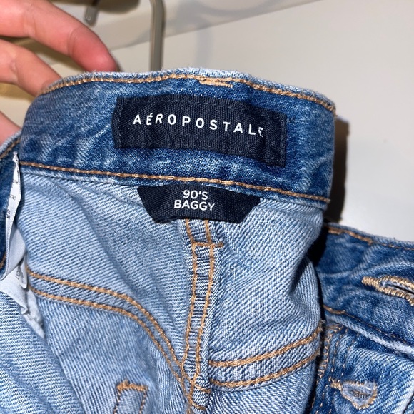 Aeropostale 90s baggy blue jeans - Picture 3 of 4